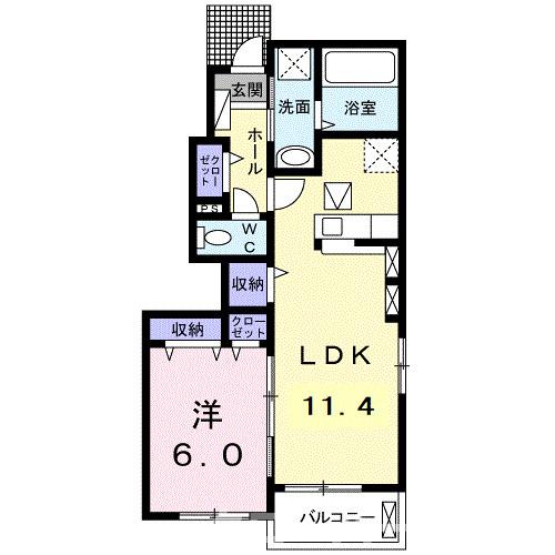 仲多度郡まんのう町四條のアパートの間取り