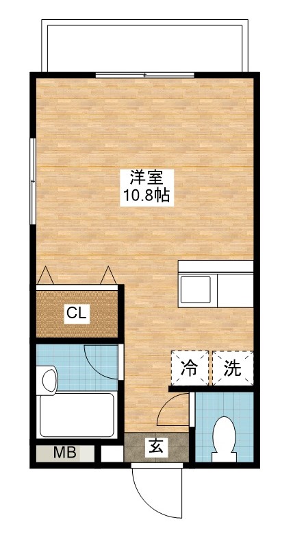 八坂マンションの間取り