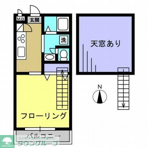 練馬区中村南のマンションの間取り