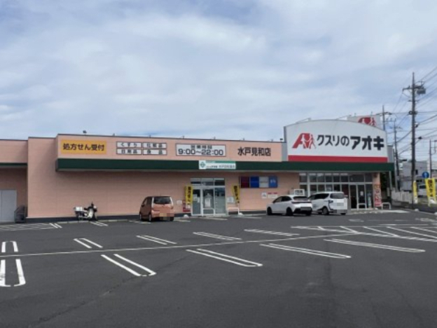 ドラックストア　クスリのアオキ 水戸見和店（ドラッグストア）まで362m