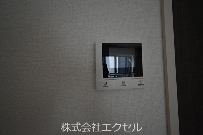 セキュリティ　来訪者の姿を確認できます。