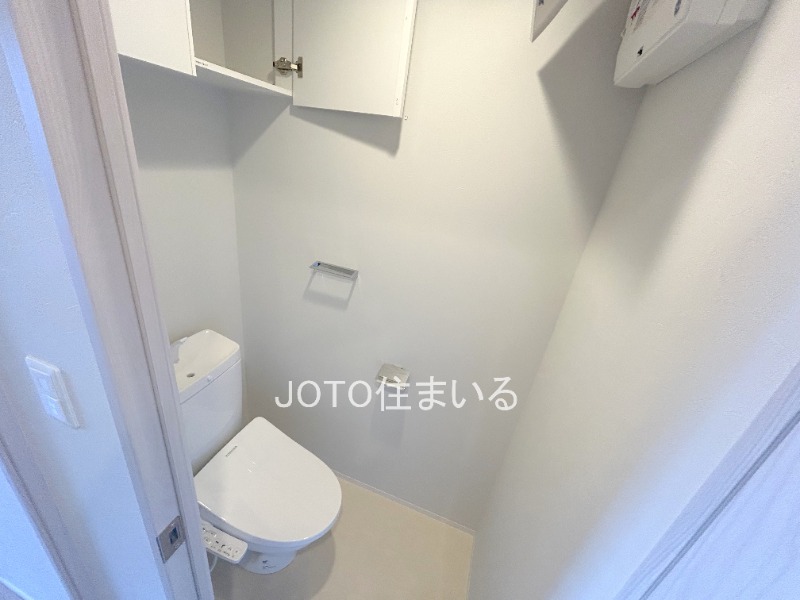 京阪本線 関目駅 徒歩6分 9階建 築2年のトイレ写真