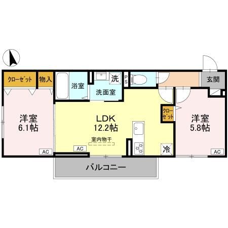 Erbe（エルベ）の間取り
