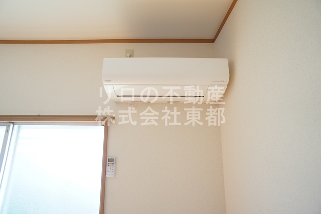 その他設備　エアコン設置済みなので面倒な取り付け作業いりません♪