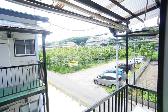 眺望　バルコニーからの景色です！