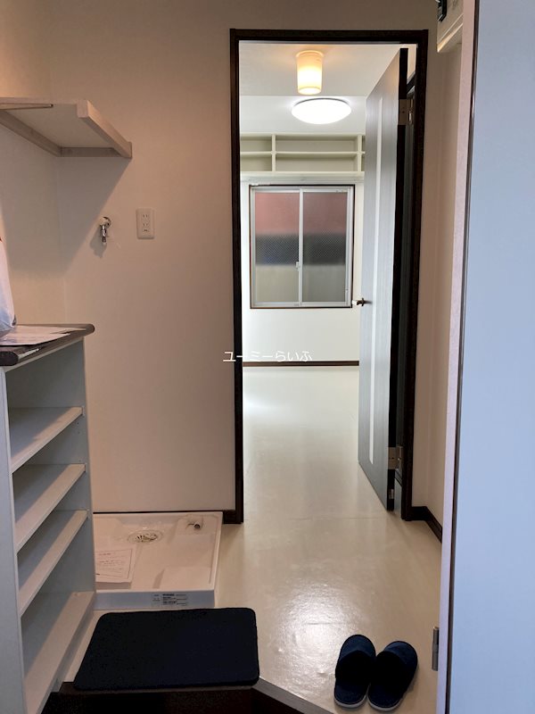 玄関　室内洗濯機置き場☆