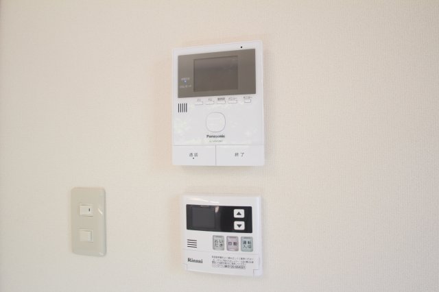 セキュリティ　来訪者はモニターでチェック！