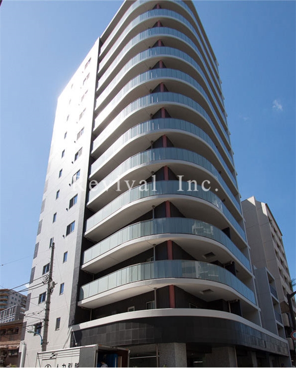 建物外観　高級感ある２０１５年築シェフルール西早稲田ラヴィーナ