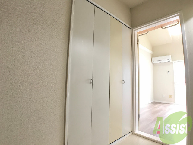 収納　クローゼットがあるので荷物がたくさんある方でも安心。