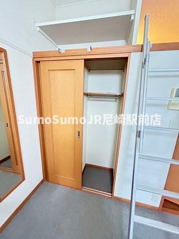 収納　たっぷりとした収納スペースです