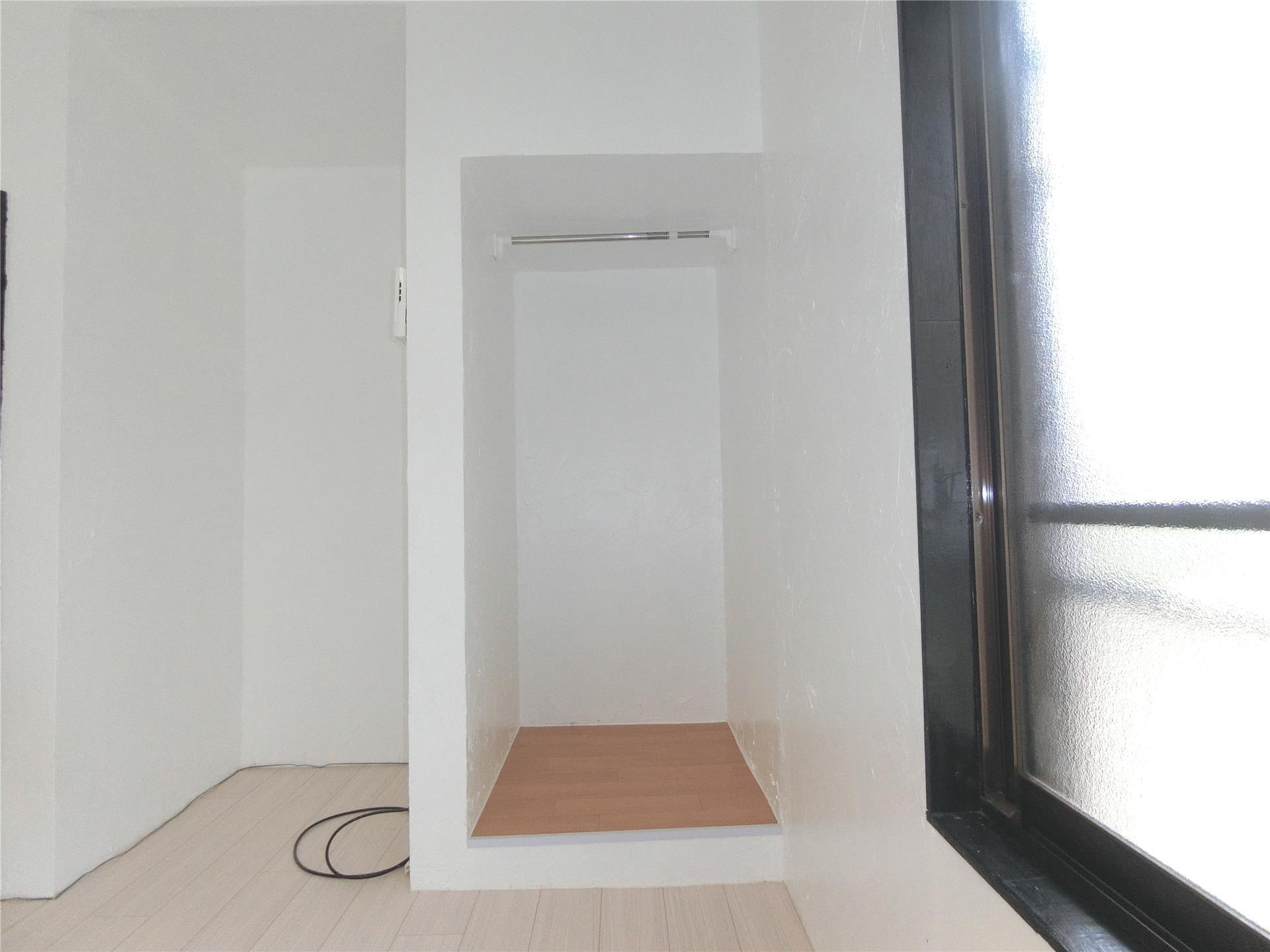 収納　お荷物を収納できるスペースがあります♪