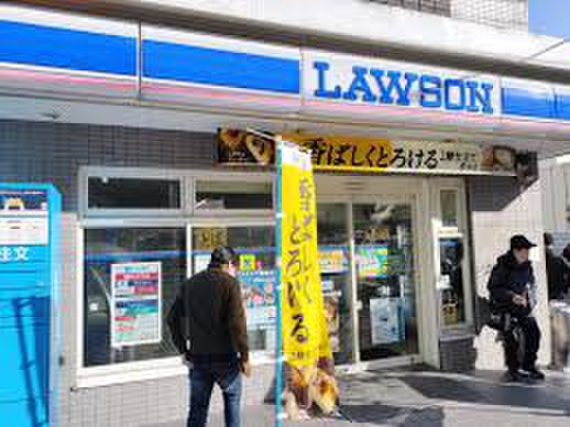 コンビニ　ローソン 横浜白幡仲町店（コンビニ）まで400m