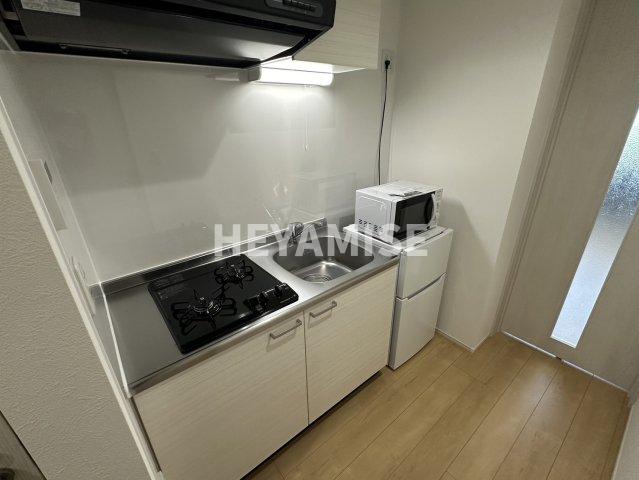 キッチン　※室内画像は別号室のもの。