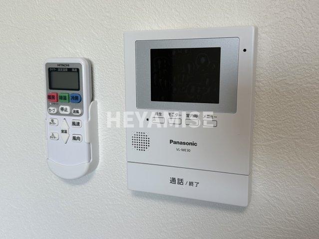 セキュリティ　※室内画像は別号室のもの。