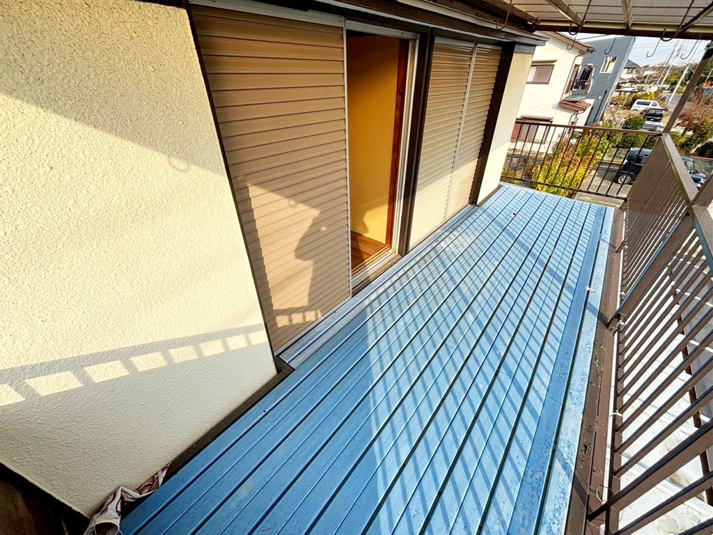 バルコニー　庭