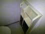 収納　トイレットペーパーホルダー。ストックも置けて便利ですね。