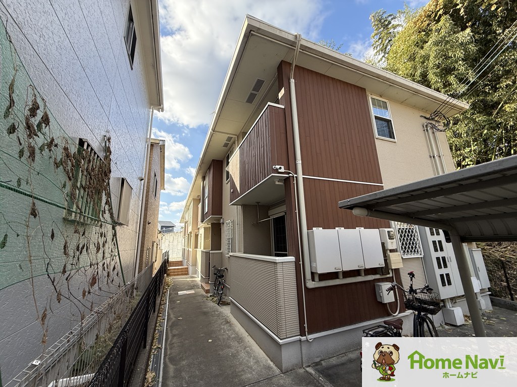 建物外観　「サンセールヤマビコ」、現地待ち合わせでのご案内も可能です。