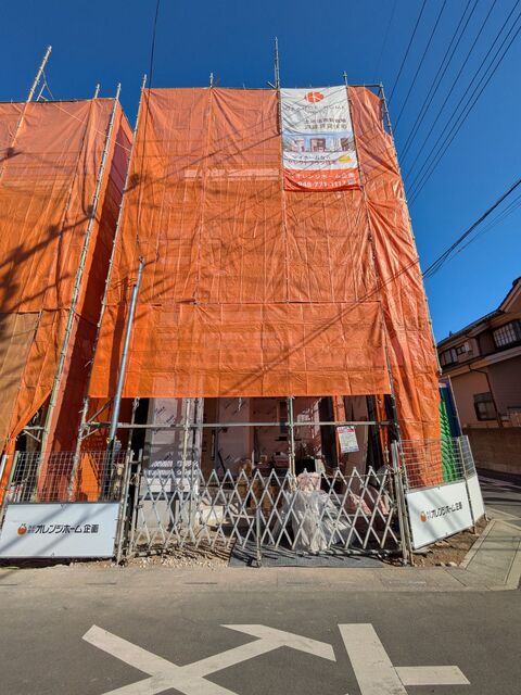 建物外観　建築中２０２６年２月上旬現在