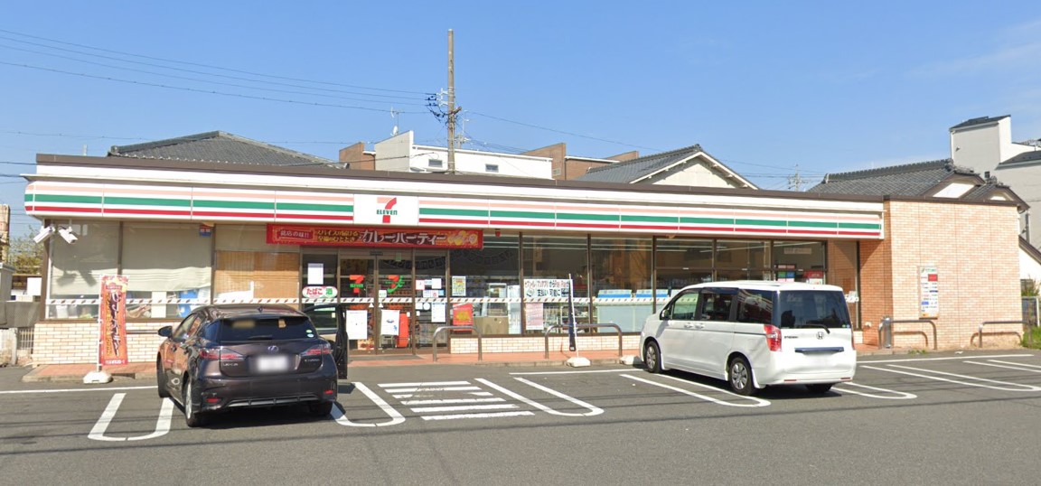 コンビニ　セブンイレブン 名古屋野立町3丁目店（コンビニ）まで544m