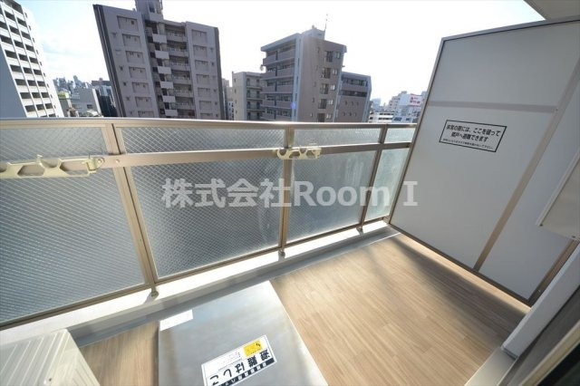 バルコニー　広々としたバルコニーです