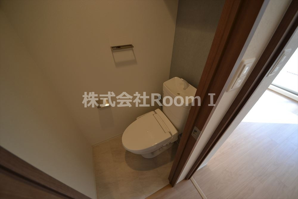 トイレ　ゆったりとした空間のトイレです