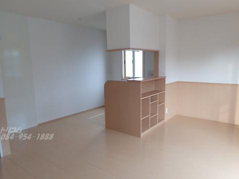 居室・リビング　対面キッチン仕様のLDK