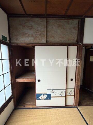 収納　収納のためのスペースです