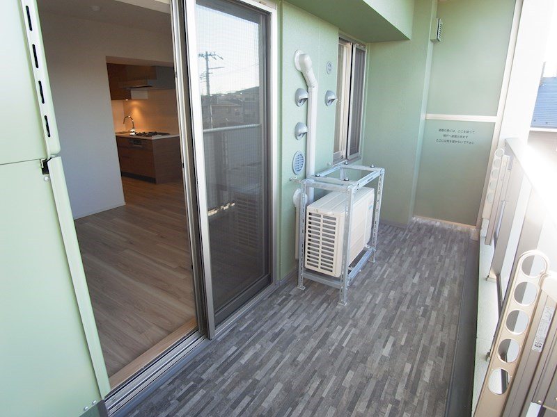 バルコニー　同物件別部屋参考写真