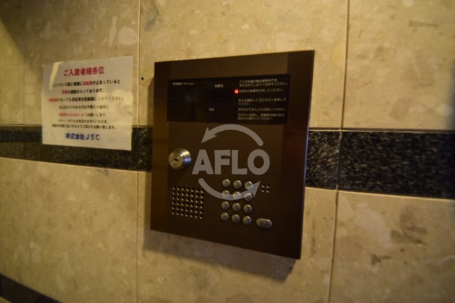 セキュリティ　フィレンツェなんば南　オートロック