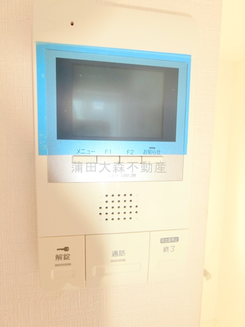 セキュリティ　モニター付きインターホン