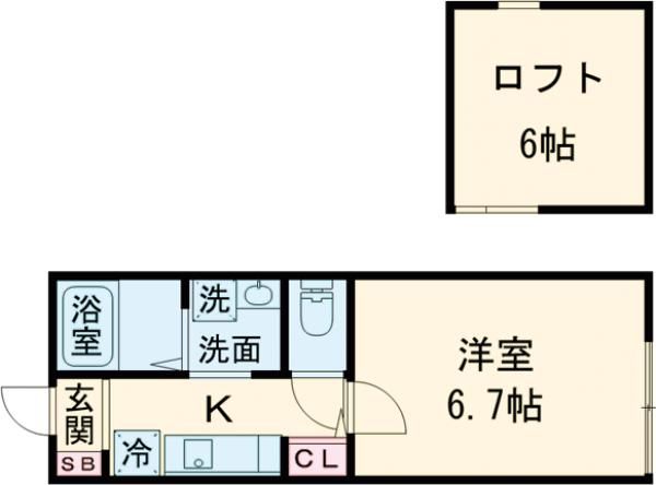 マ・ピエス町田の間取り写真