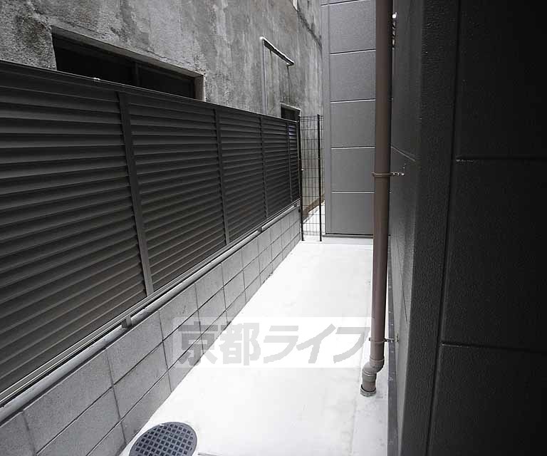 眺望　絶対に侵入できない雰囲気です。