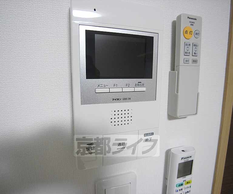 セキュリティ　オートロック連動のＴＶホンです。