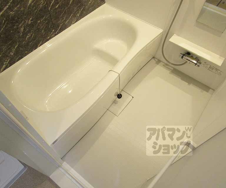 バス・シャワールーム　２０３号室の写真です。