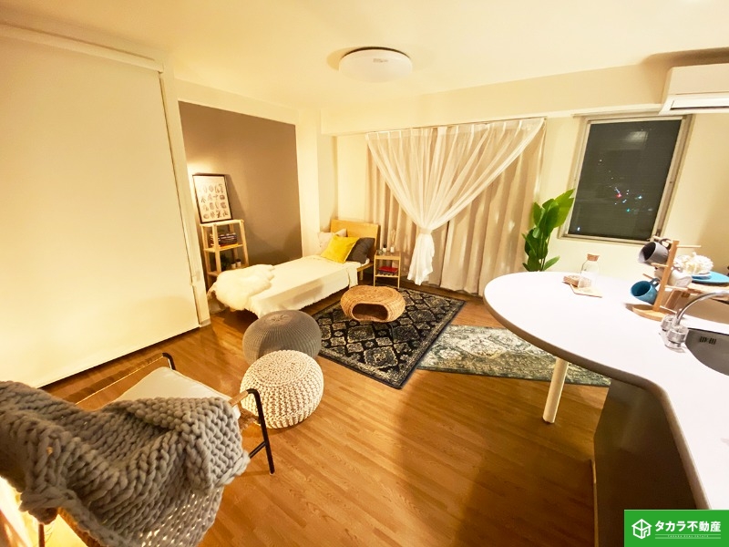 居室・リビング　写真は６０６号