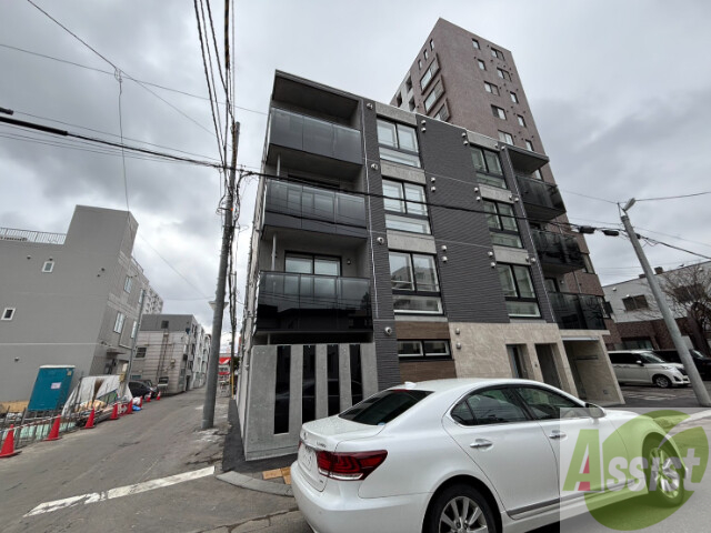 建物外観　札幌市中央区南四条西「アウラ　サッポロ」