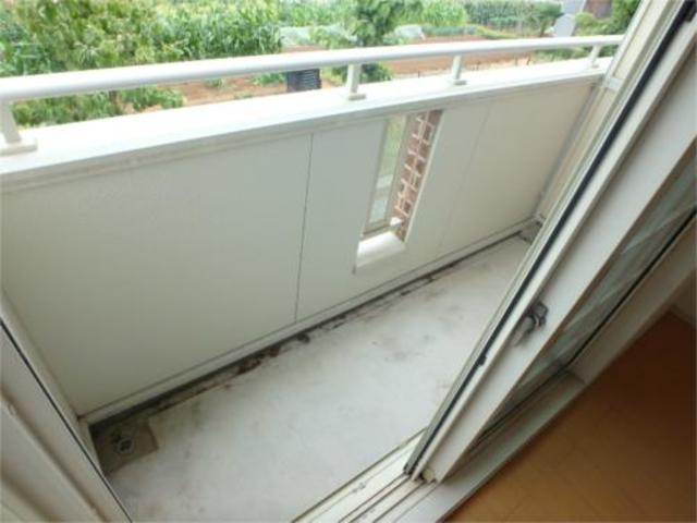 バルコニー　お洗濯もバッチリ