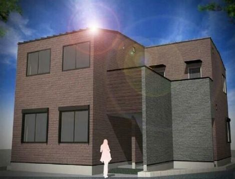 建物外観　完成予想パース☆