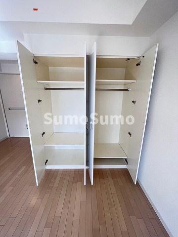 収納　大きなスペースがあり、収納には困りません