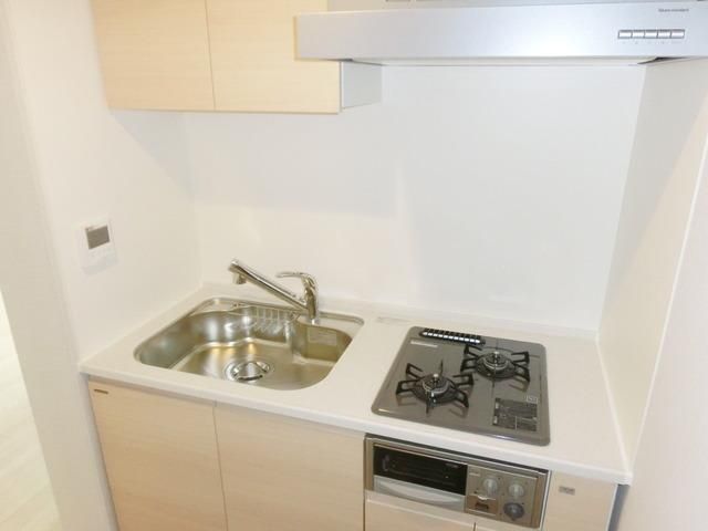 キッチン　★２口ガスコンロ付のキレイなキッチンです★