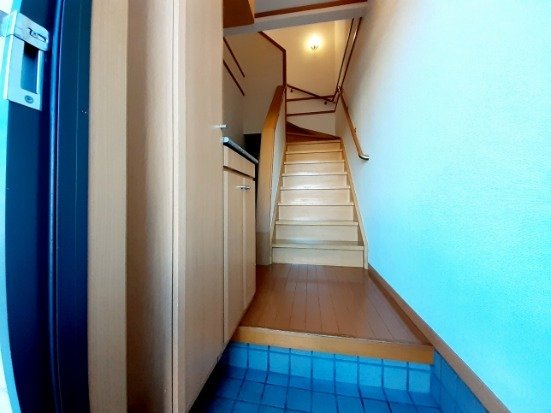 玄関　落ち着いた玄関です