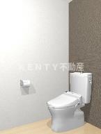 トイレ　落ち着いたトイレです