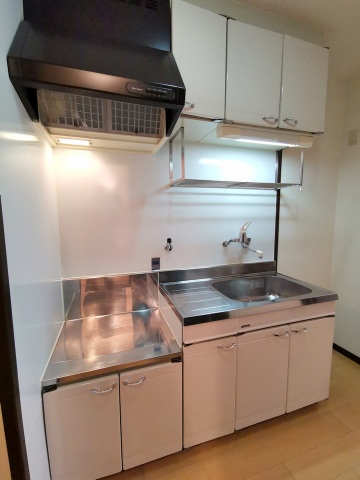 キッチン　２口ＩＨのシステムキッチン