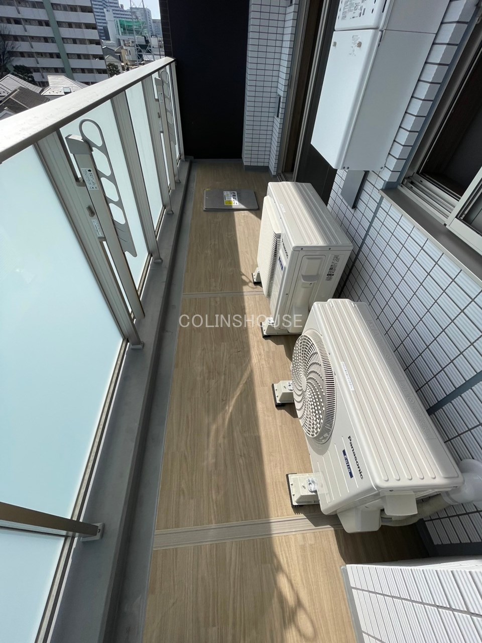 バルコニー　同タイプ別フロア画像