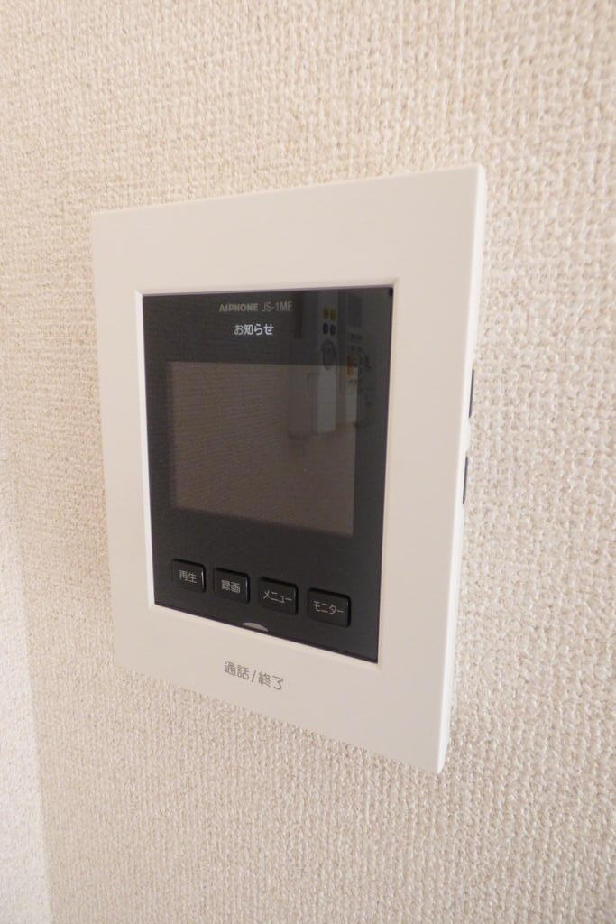 セキュリティ　TVモニター付インターホン付きで急な来客も安心です♪