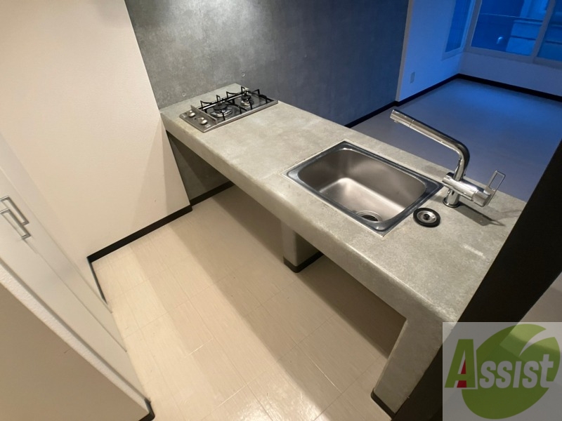 キッチン　キッチンはスペースも広々していて使いやすそうですよ！