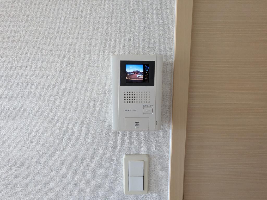 セキュリティ　カメラ付インターホン