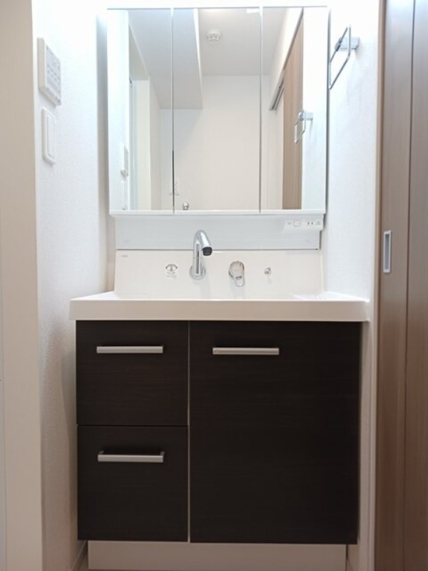 洗面設備　図面と現状に相違がある場合には現状を優先