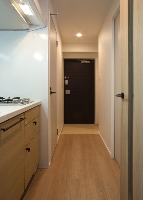 玄関　収納もある玄関です