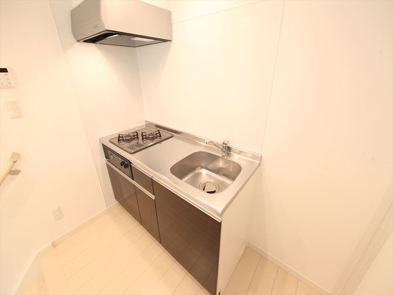 キッチン　システムキッチン（ガス2口コンロ付）